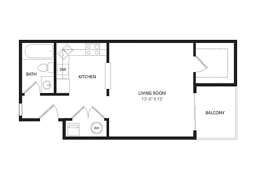 Floor plan Studio