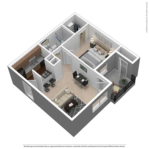 Floor plan The Birch
