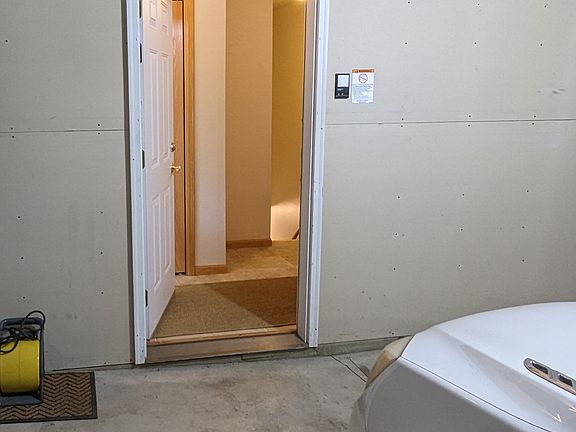 entry from garage to foyer