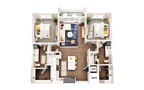 Floor plan B1
