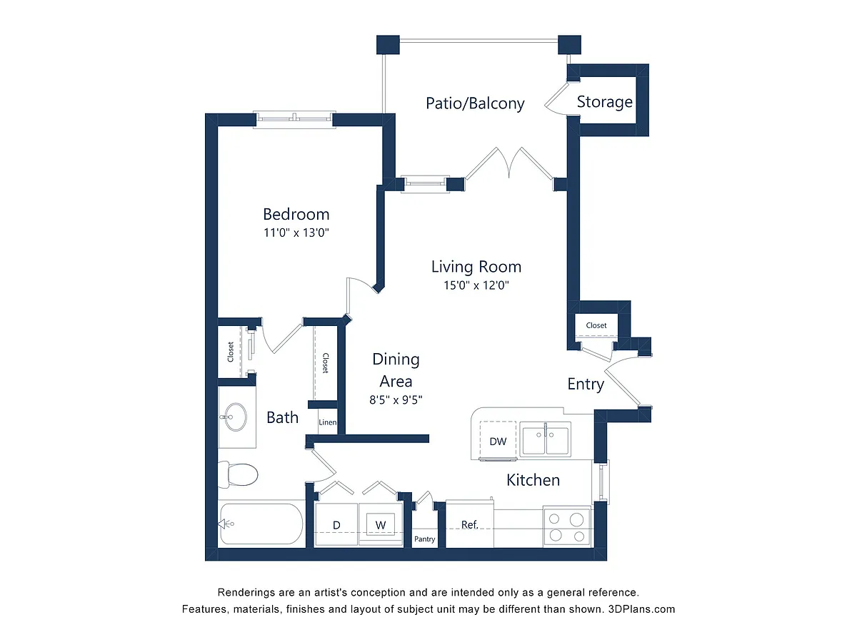 Floor plan A1