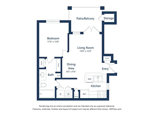 Floor plan A1