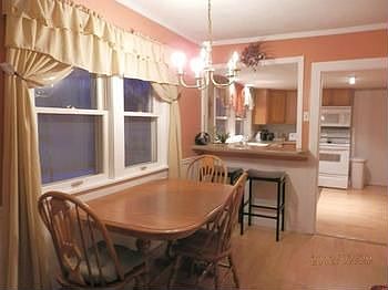 Pleasant dining area