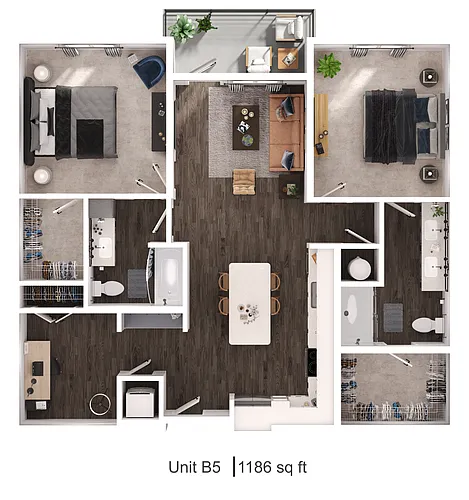 Floor plan B5