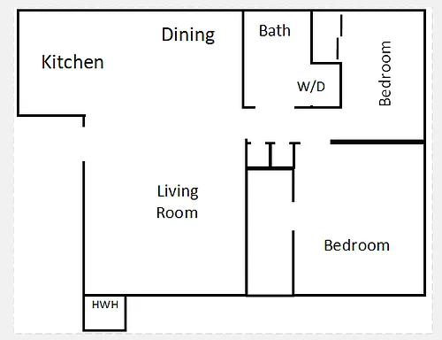 Floor plan Model B