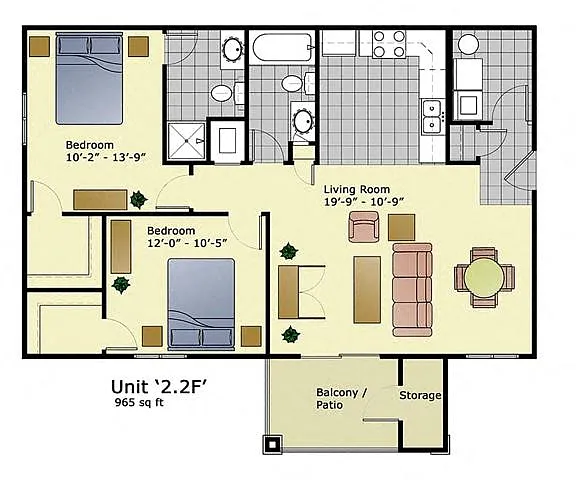 Floor plan 22F