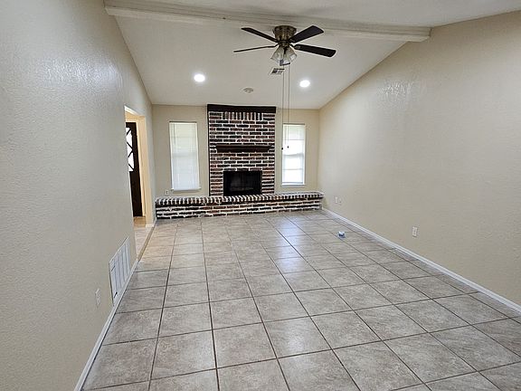 Living room from front door