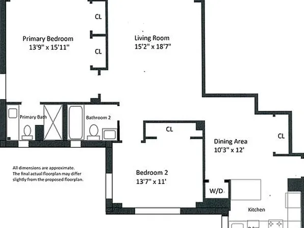 245 W 74th St APT 2F, New York, NY 10023