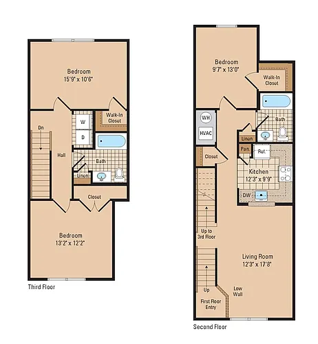 Floor plan 3 Bedroom
