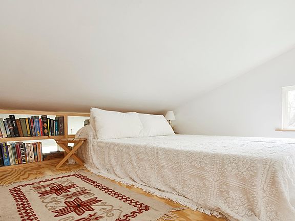 Lofted bedroom space