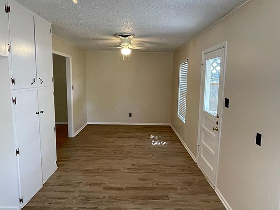 View from kitchen to dining room