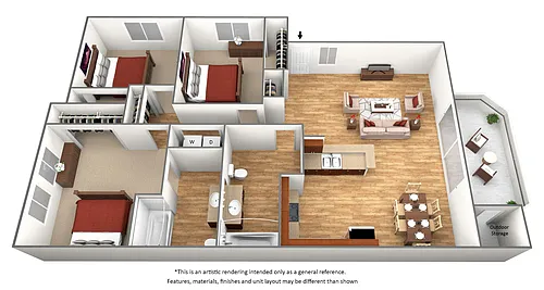 Floor plan Fairwood