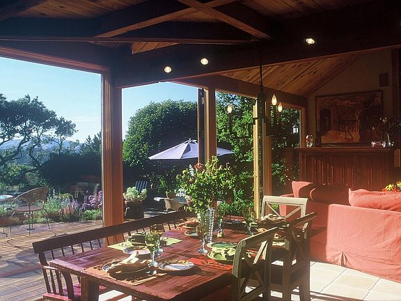 Dining area in great room