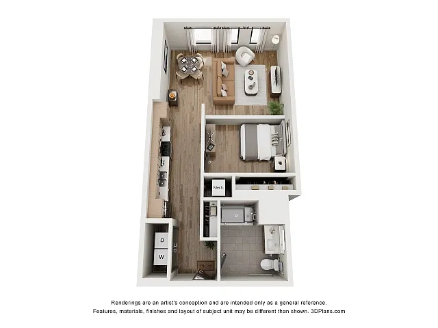 Floor plan A13