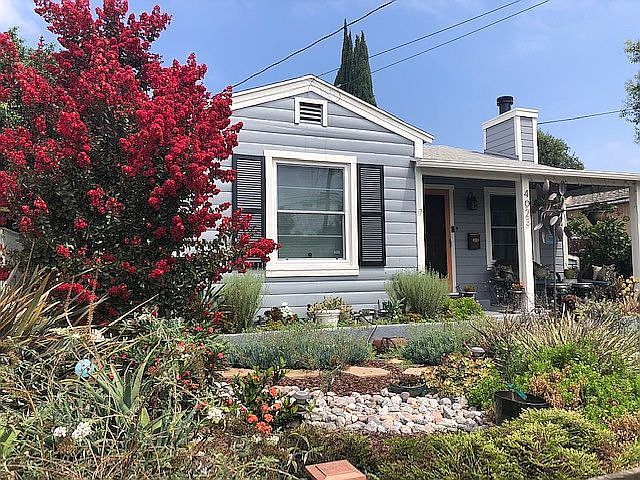 Front view of the house