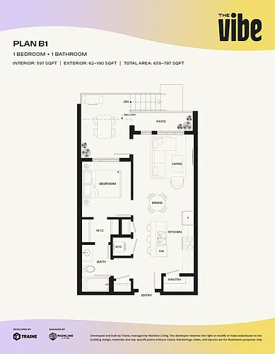 Floor plan W206