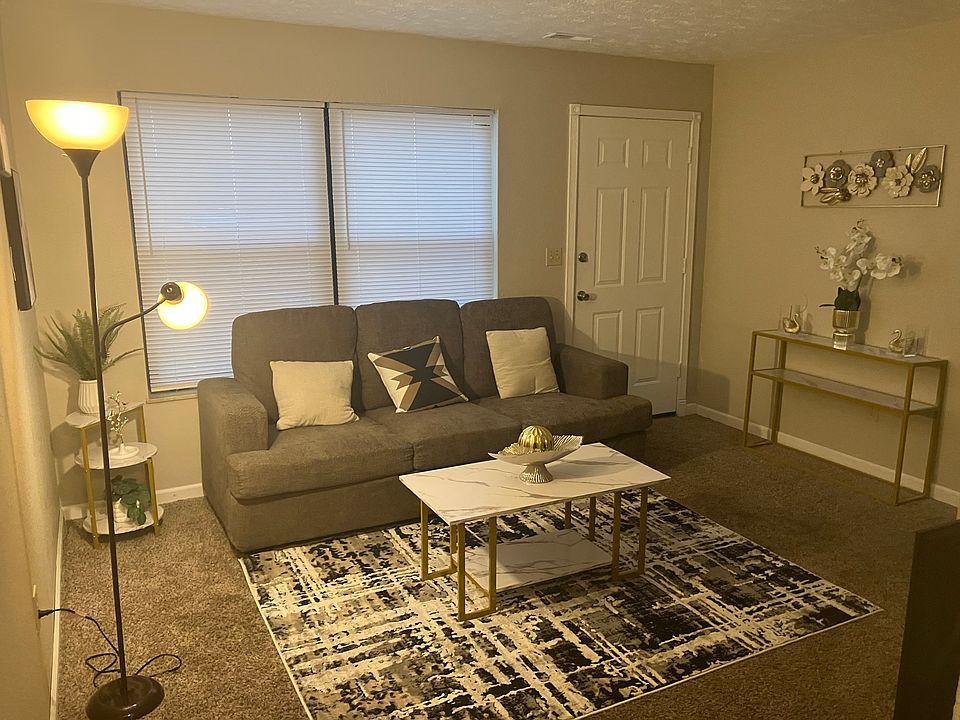 Living room & front entry