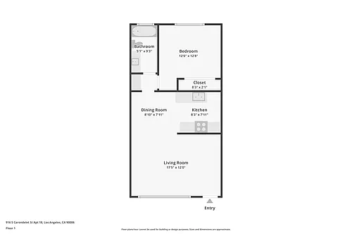 Floor plan Carondelet