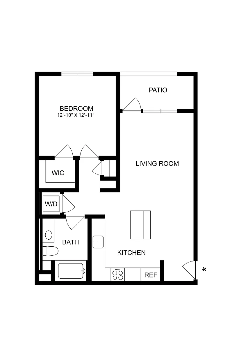 Floor plan A2A