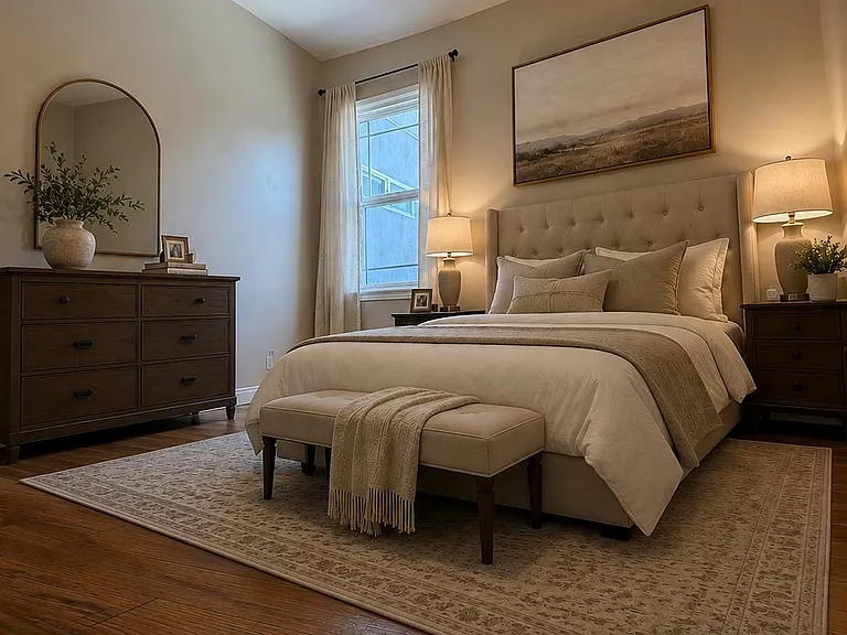 AI generated image, bedroom # 3