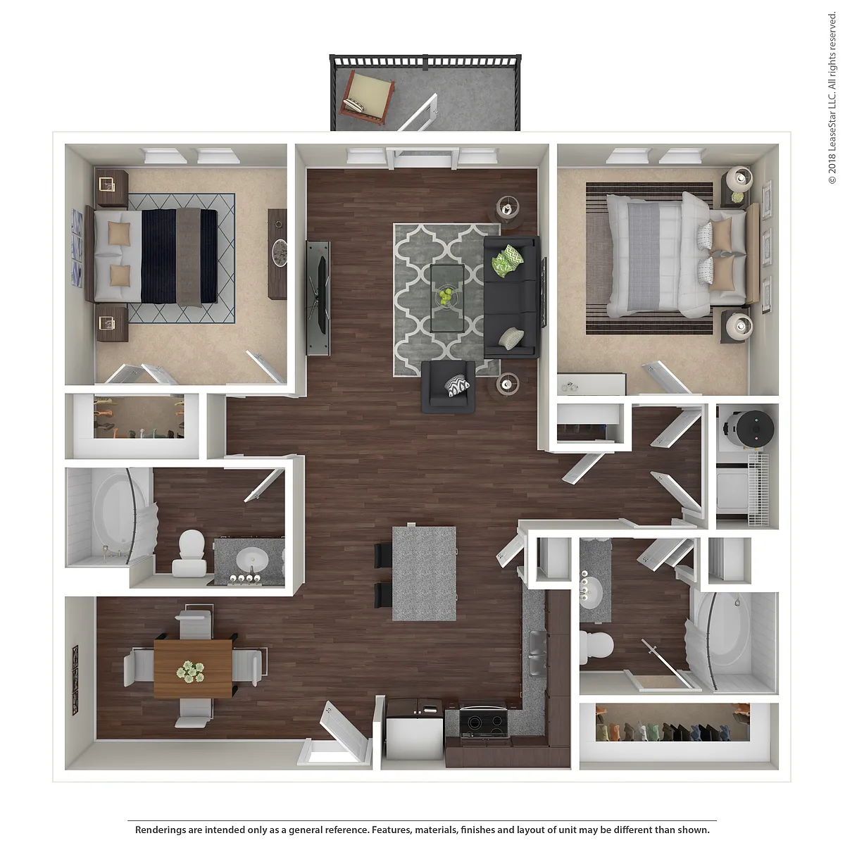 Floor plan B3