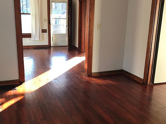 Dining room looking into living room