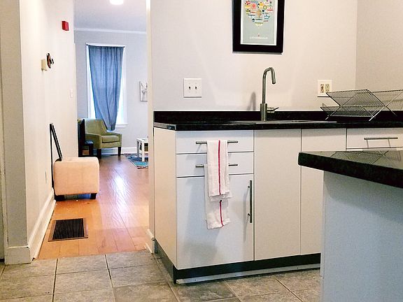 Updated kitchen with stone counters