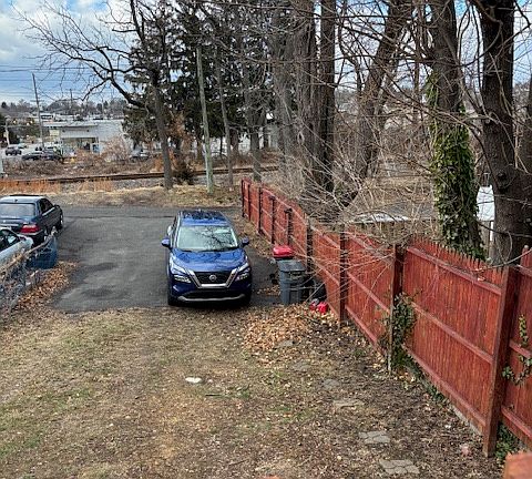 Yard-parking view