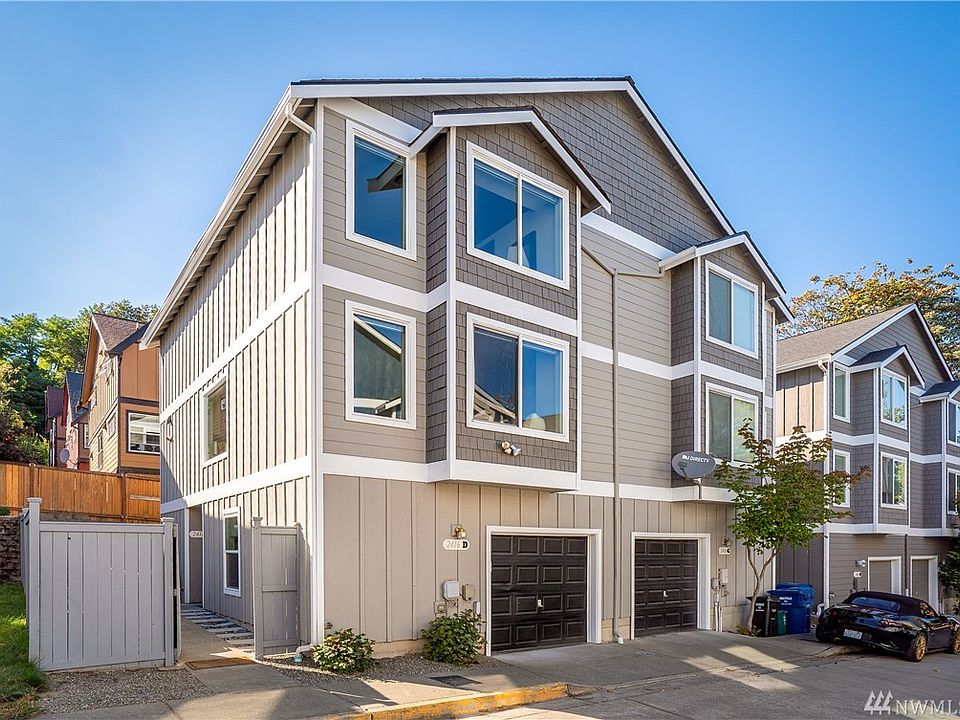 Come check out this 3 level West Seattle Home! All New Exterior paint, roof, patio and much more! One car garage and loads of storage.
