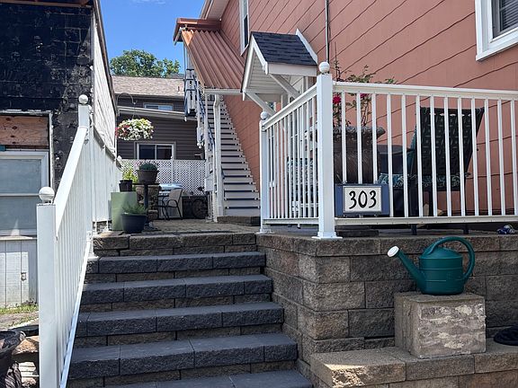 Stairs to patio