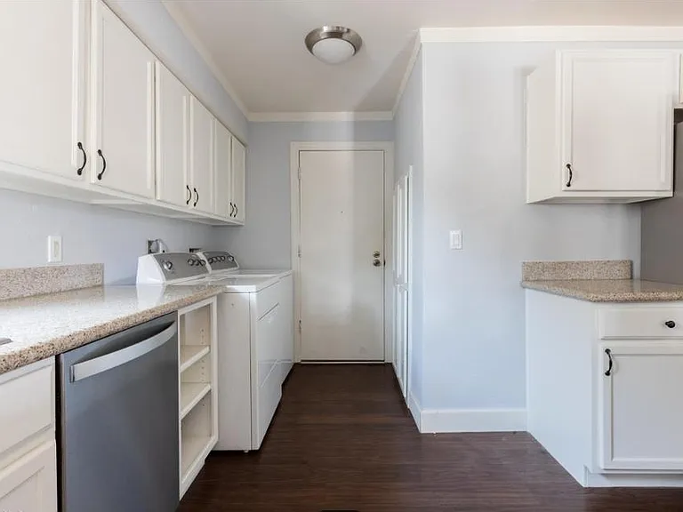 Washer and dryer in unit