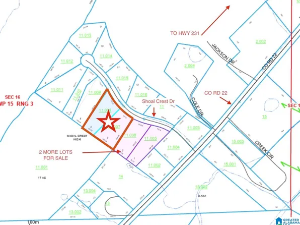 0 Shoal Crest Dr #3, Ashville, AL 35953