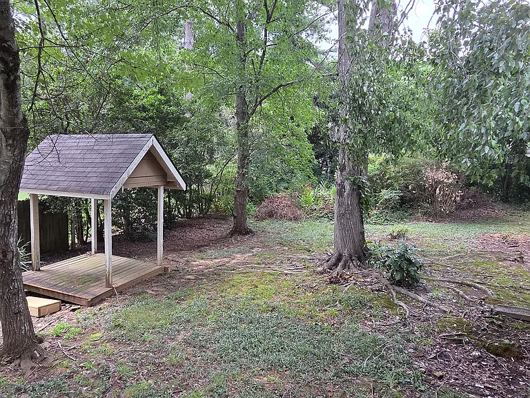 Spacious Backyard with Gazebo