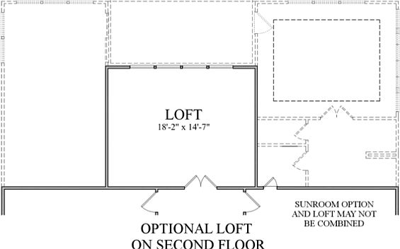 Optional Second Floor Additional Loft