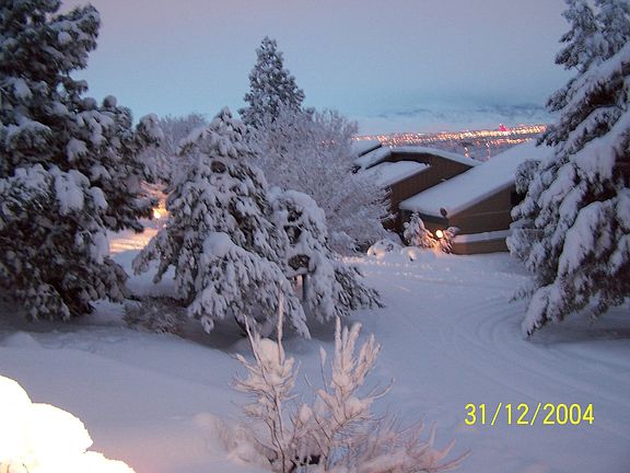 winter view of the Truckee Meadows