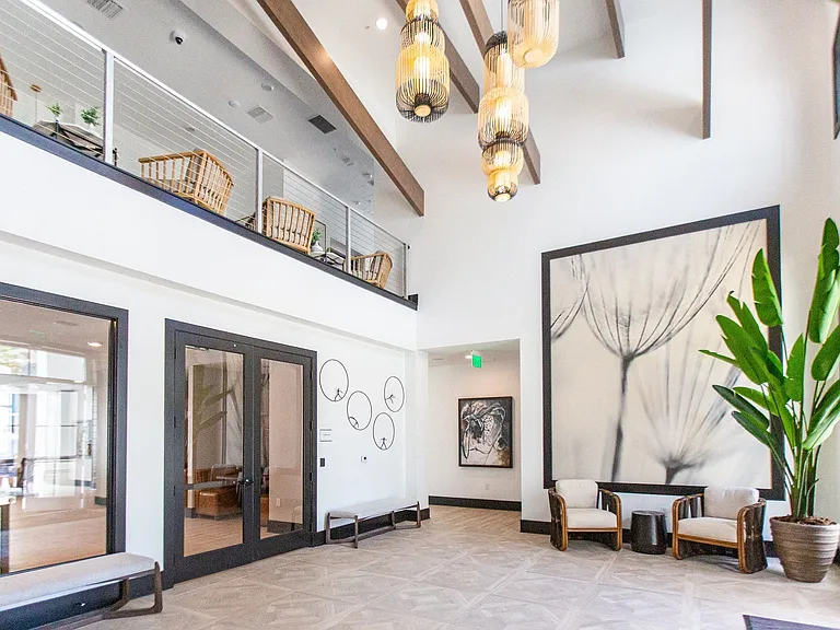 Our resident clubhouse is complete with lounge seating and ample entertainment options.