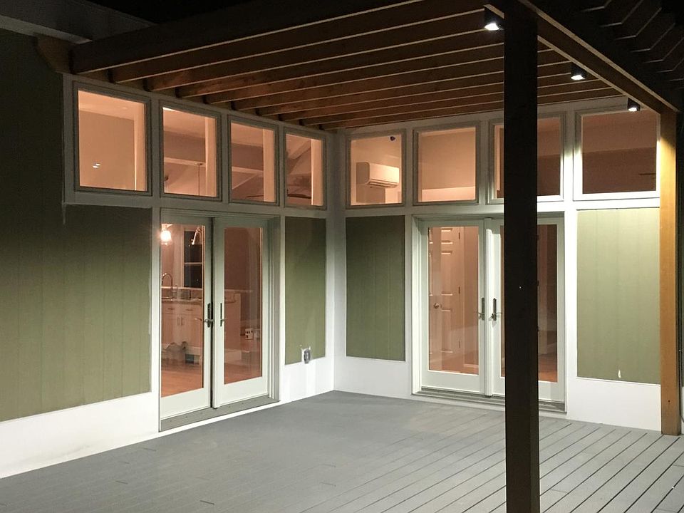 Lighted Private Roof Top Deck