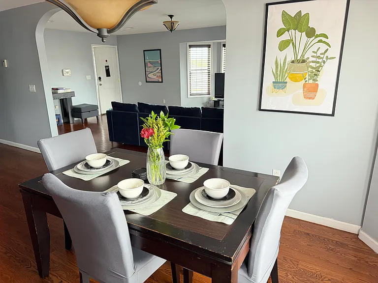 Open Concept Dining Room.
