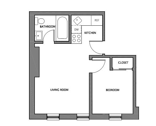 2nd image of 16-18 Charles St #2D