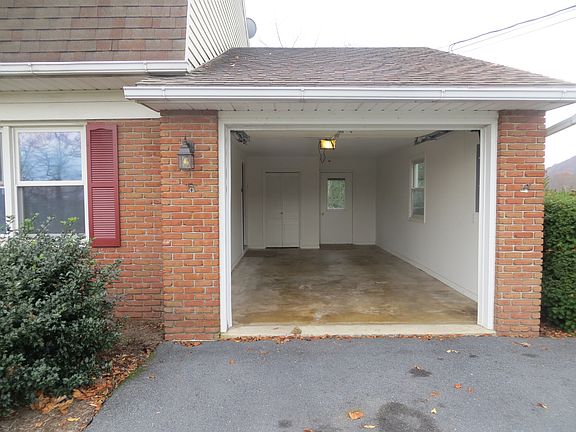 Attached one car garage