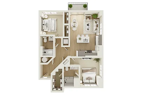 Floor plan 2A