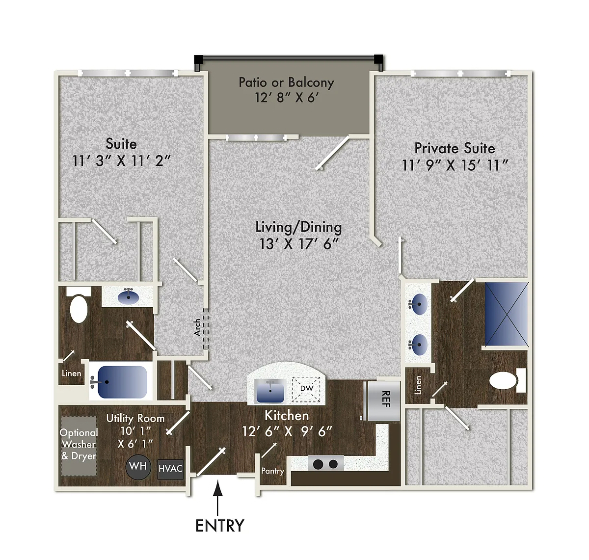 Floor plan Fontaine