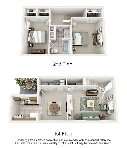 Floor plan Crosby