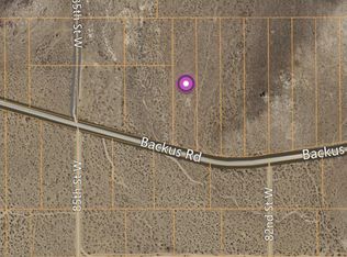 82st West & Backus Rd, Rosamond, CA 93560