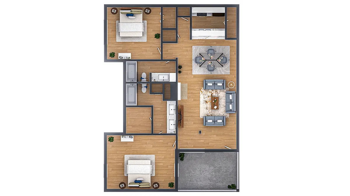 Floor plan Magnolia-R