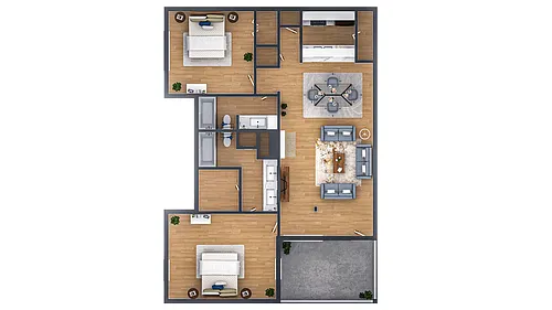 Floor plan Magnolia-R