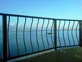 view from balcony