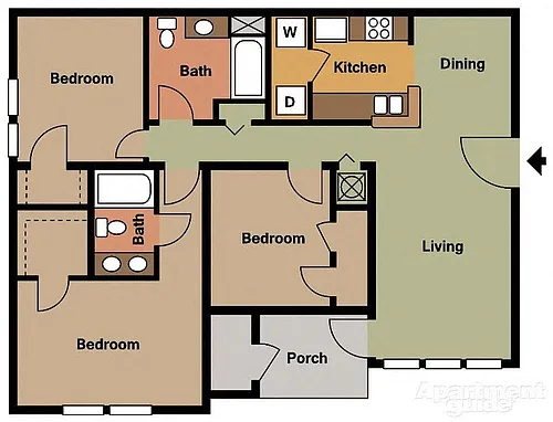 Floor plan The Graymor