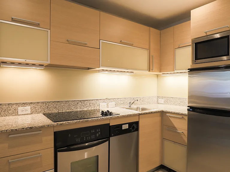 Kitchen (Furnished 1 Bedroom)
