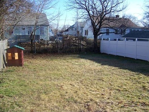 Fenced in yard